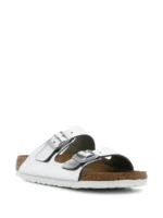 Birkenstock Arizona Birko-Flor ? Electric Metallic Silver - Image 2