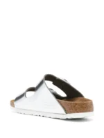 Birkenstock Arizona Birko-Flor ? Electric Metallic Silver - Image 3
