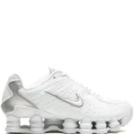 Nike Shox TL White Metallic Silver Max Orange
