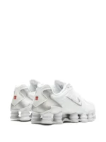 Nike Shox TL White Metallic Silver Max Orange - Image 3