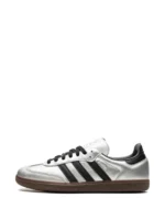 Adidas Samba OG Silver Metallic Black Gum - Image 3