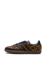 Adidas Samba OG Black Green Leopard - Image 3