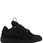 Lanvin Leather Curb Triple Black