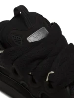 Lanvin Leather Curb Triple Black - Image 5