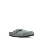 Birkenstock Boston Soft Footbed Suede Dark Grey - Image 2
