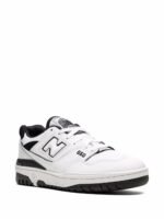 New Balance 550 White Black Rain Cloud (GS) - Image 4