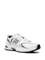 New Balance 530 White Silver Navy - Image 4