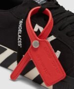OFF-WHITE Vulcanized Low Canvas Black White - Image 2