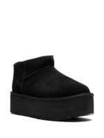 UGG Classic Ultra Mini Platform Boot Black - Image 5