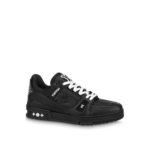 Louis Vuitton LV Trainer Black Embossed Monogram - Image 6
