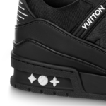 Louis Vuitton LV Trainer Black Embossed Monogram - Image 3