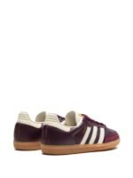 Adidas Samba OG Maroon Gold Metallic - Image 4