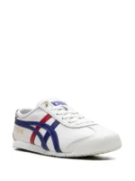 Onitsuka Tiger Mexico 66 White Dark Blue Red Gold - Image 2