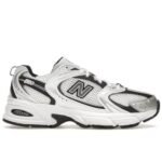 New Balance 530 White Silver Metallic Black
