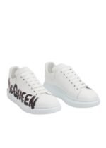Alexander McQueen Oversized Graffiti White Black - Image 7
