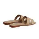 Hermes Oran sandal Beige Lin - Image 3