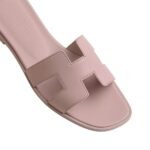 Hermes Oran sandal Rose Cancan - Image 2