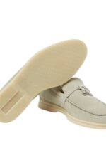 Loro Piana Summer Charms Walk Loafer Suede Deep Ice - Image 5