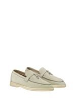 Loro Piana Summer Charms Walk Loafer Suede Deep Ice - Image 2