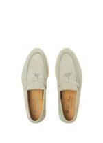 Loro Piana Summer Charms Walk Loafer Suede Deep Ice - Image 4