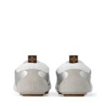 Louis Vuitton LV Sneakerina Metallic Grained Silver - Image 4