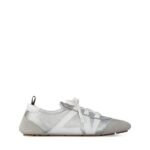 Louis Vuitton LV Sneakerina Metallic Grained Silver