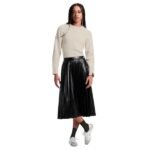 Louis Vuitton LV Sneakerina Metallic Grained Silver - Image 3