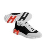 Hermes Bouncing sneaker Noir / Blanc - Image 2