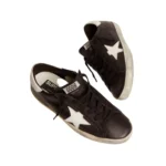 Golden Goose Super-Star ? Black White Leather - Image 2