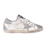 Golden Goose Wmns Superstar ?White Silver Glitters?