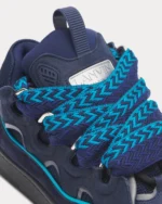 Lanvin Curb Leather Navy Blue - Image 5