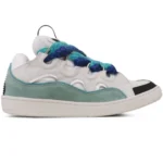 Lanvin Curb Sneaker White Blue