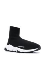 Balenciaga Speed Trainer Black White - Image 2