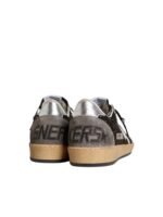 Golden Goose Ball Star in glitter with leather star and metallic leather heel tab - Image 2