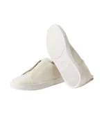 White Zegna Triple Stitch™ SECONDSKIN Sneakers - Image 2